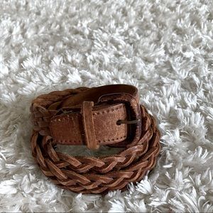 Brown Woven Belt